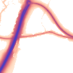 Daytime road noise heatmap for BS16 9NH