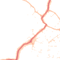 Daytime road noise heatmap for BS16 9QE