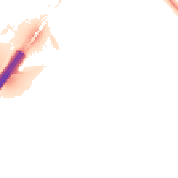 Night-time road noise heatmap for BS20 0DF