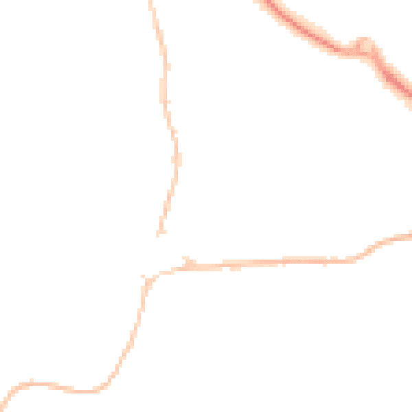 Night-time road noise heatmap for BS20 6UX