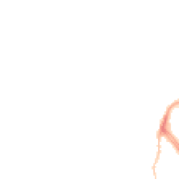 Night-time road noise heatmap for BS20 7HT