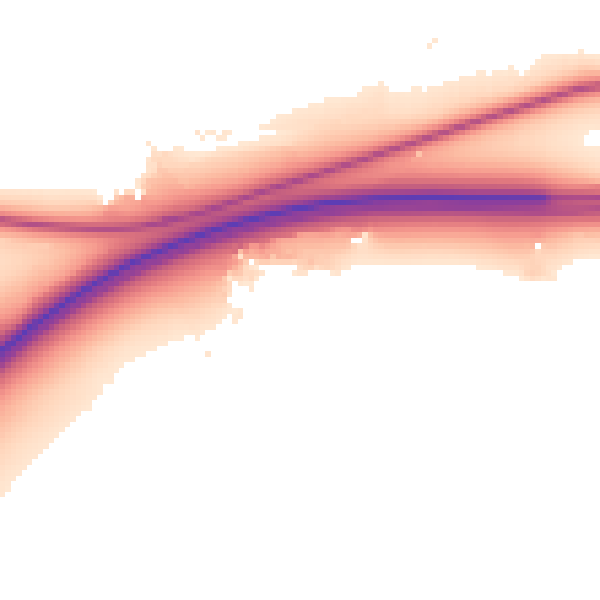 Night-time road noise heatmap for BS20 7TH