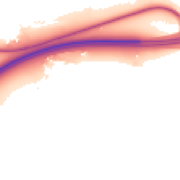 Night-time road noise heatmap for BS20 7TW