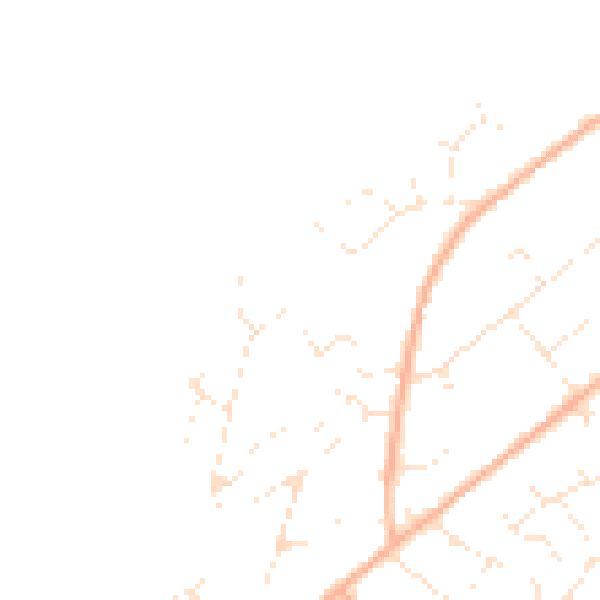 Daytime road noise heatmap for BS20 8JP