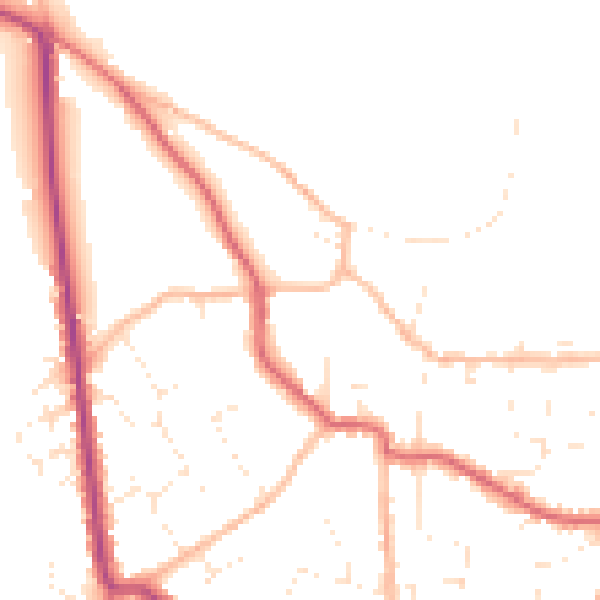 Daytime road noise heatmap for BS27 3BT
