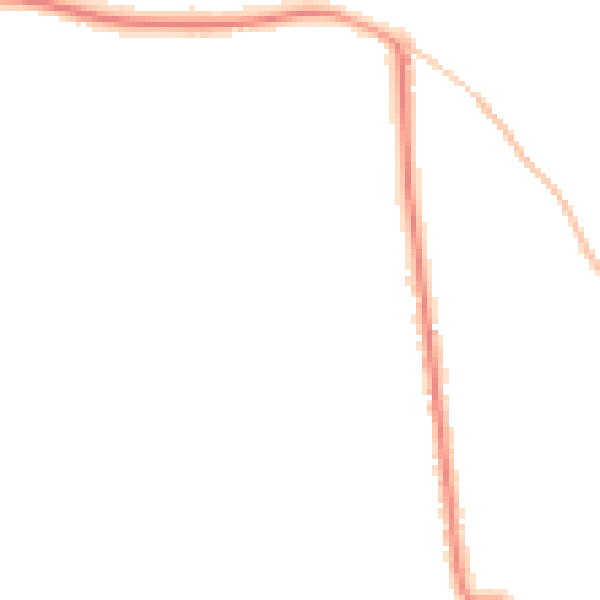 Night-time road noise heatmap for BS27 3GF