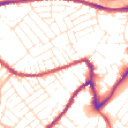 Daytime road noise heatmap for BS3 1BZ