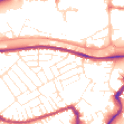 Daytime road noise heatmap for BS3 1PR