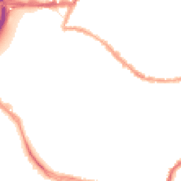 Night-time road noise heatmap for BS3 2AU