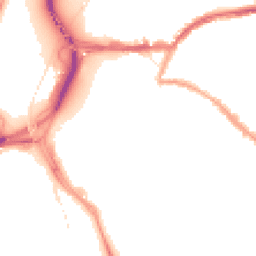 Night-time road noise heatmap for BS3 2BJ