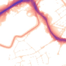 Daytime road noise heatmap for BS3 2DG