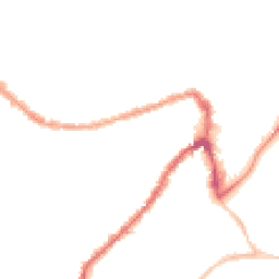 Night-time road noise heatmap for BS3 3BD