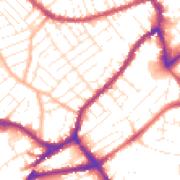 Daytime road noise heatmap for BS3 3DS