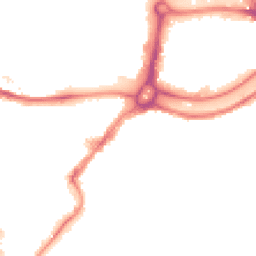 Night-time road noise heatmap for BS3 4BD