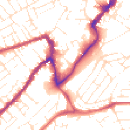 Daytime road noise heatmap for BS3 4BF