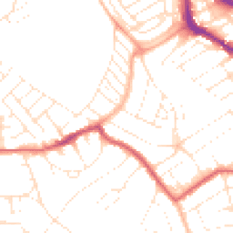 Daytime road noise heatmap for BS3 5AG