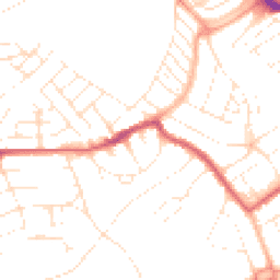 Daytime road noise heatmap for BS3 5AN