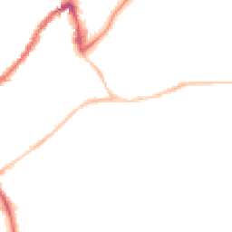 Night-time road noise heatmap for BS3 5BG