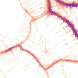 Daytime road noise heatmap for BS3 5DQ