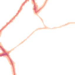 Night-time road noise heatmap for BS3 5DR