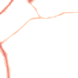 Night-time road noise heatmap for BS3 5LD