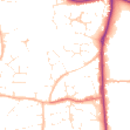 Daytime road noise heatmap for BS30 5JT