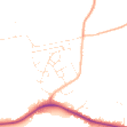 Daytime road noise heatmap for BS30 5PT
