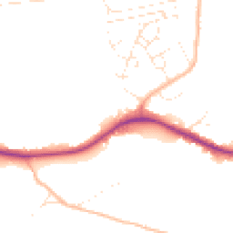 Daytime road noise heatmap for BS30 5PZ