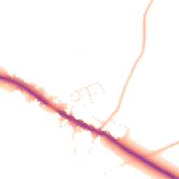 Daytime road noise heatmap for BS30 6AA