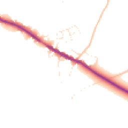 Daytime road noise heatmap for BS30 6HE
