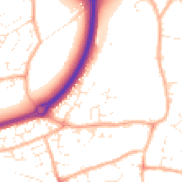 Daytime road noise heatmap for BS30 8GG