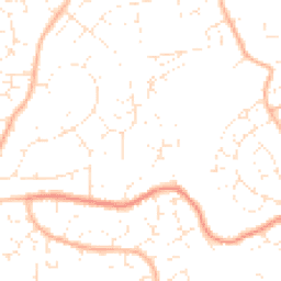 Daytime road noise heatmap for BS30 9PX