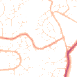 Daytime road noise heatmap for BS30 9SD