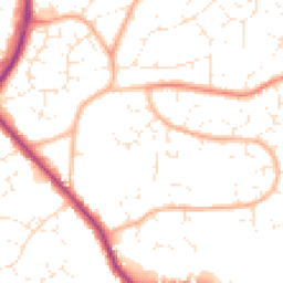 Daytime road noise heatmap for BS30 9XS