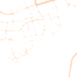 Daytime road noise heatmap for BS31 1AX