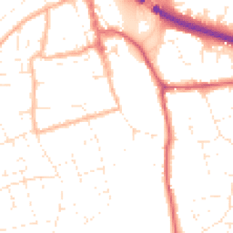 Daytime road noise heatmap for BS31 1BJ