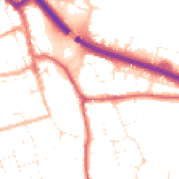 Daytime road noise heatmap for BS31 1GU