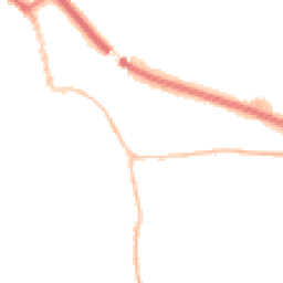 Night-time road noise heatmap for BS31 1GU