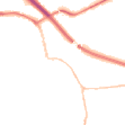 Night-time road noise heatmap for BS31 1HG