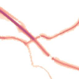 Night-time road noise heatmap for BS31 2BS