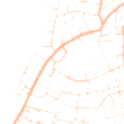 Daytime road noise heatmap for BS31 2JT