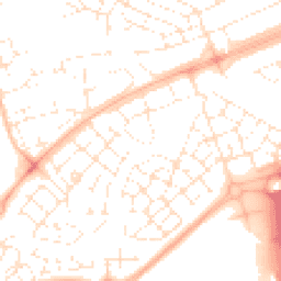Daytime road noise heatmap for BS34 5AP