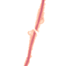 Night-time road noise heatmap for BS34 5BA