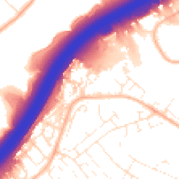 Daytime road noise heatmap for BS34 5LJ