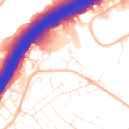 Daytime road noise heatmap for BS34 5NU