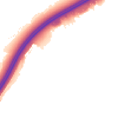 Night-time road noise heatmap for BS34 5NU