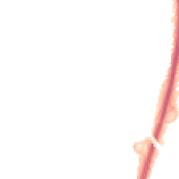 Night-time road noise heatmap for BS34 5QH