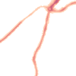 Night-time road noise heatmap for BS34 7DS