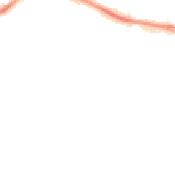 Night-time road noise heatmap for BS34 7LE
