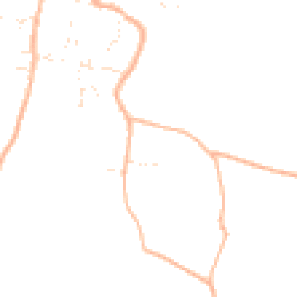 Daytime road noise heatmap for BS40 5AS